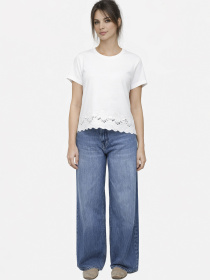 Широкі джинси YUKI модель ЦБ-00290489 Широкі джинси YUKI модель ЦБ-00290489 Фото