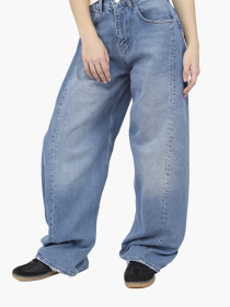 Широкі джинси YUKI модель ЦБ-00290490 Широкі джинси YUKI модель ЦБ-00290490 Фото