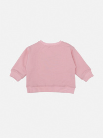 Світшот для дівчинки  колір рожевий ЦБ-00290543 модель ЦБ-00290543 Фото