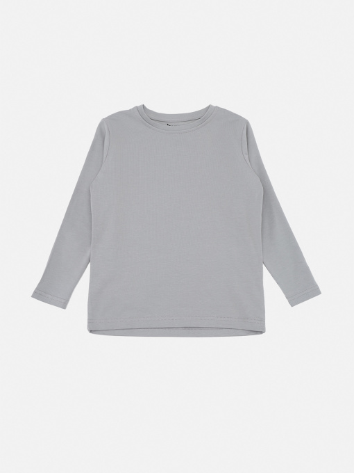 Футболка з довгим рукавом для хлопчика  колір сірий ЦБ-00290557 модель ЦБ-00290557 Фото