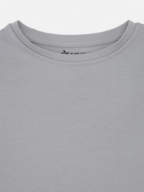 Футболка з довгим рукавом для хлопчика  колір сірий ЦБ-00290557 модель ЦБ-00290557 Фото