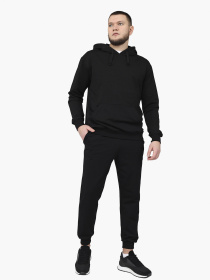 Худи мужское  цвет черный ЦБ-00290662 модель ЦБ-00290662 Фото