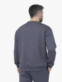 Світшот чоловічий  колір темно-сірий ЦБ-00290667 модель ЦБ-00290667 Фото