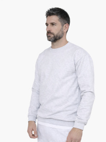 Світшот чоловічий  колір світло-сірий ЦБ-00290668 модель ЦБ-00290668 Фото