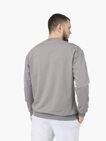 Світшот чоловічий  колір сірий ЦБ-00290669 модель ЦБ-00290669 Фото