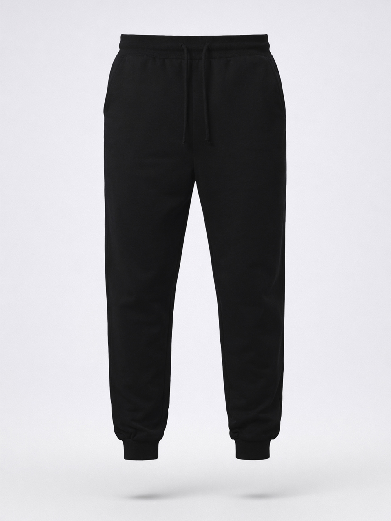 Штани спортивные мужские  цвет черный ЦБ-00290674 модель ЦБ-00290674 Фото