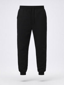 Штани спортивные мужские  цвет черный ЦБ-00290674 модель ЦБ-00290674 Фото