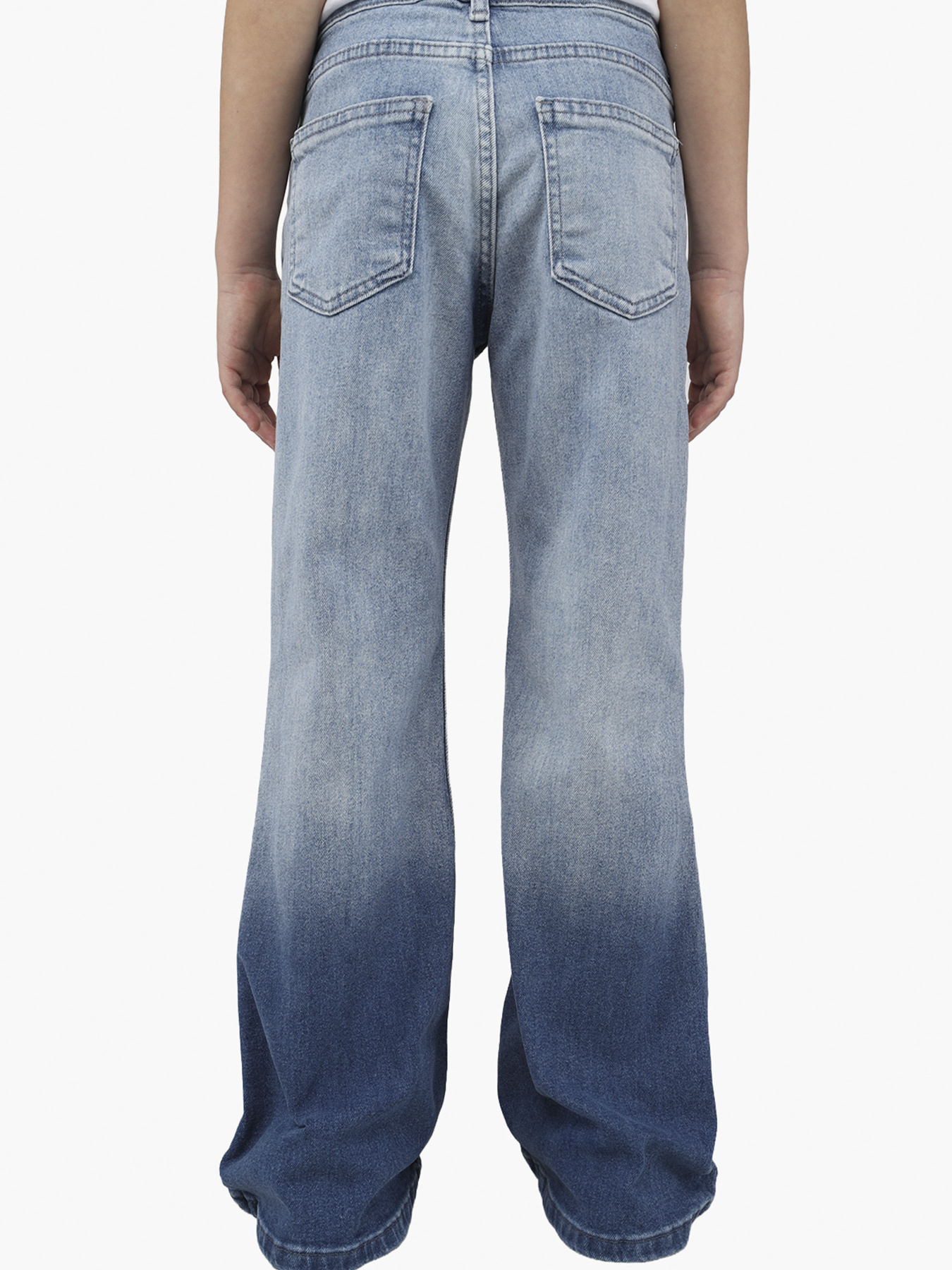 Расклешенные джинсы YUKI модель ЦБ-00290691 Фото