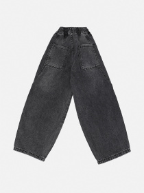 Джинси baggy для хлопчика  колір сірий ЦБ-00290692 модель ЦБ-00290692 Фото