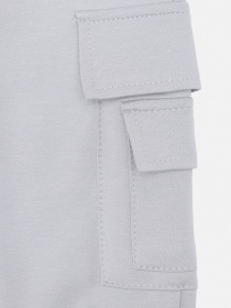 Штани спортивні для хлопчика  колір світло-сірий ЦБ-00290758 модель ЦБ-00290758 Фото