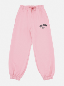 Штани спортивні для дівчинки  колір рожевий ЦБ-00290761 модель ЦБ-00290761 Фото