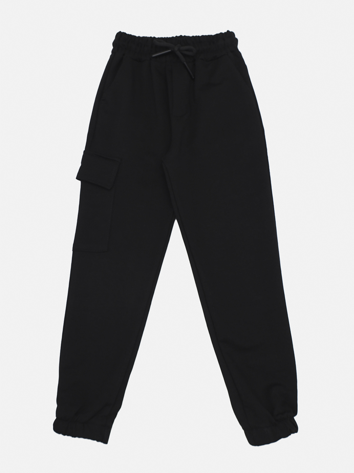 Штаны спортивные для мальчика  цвет черный ЦБ-00290762 модель ЦБ-00290762 Фото