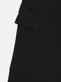 Штаны спортивные для мальчика  цвет черный ЦБ-00290762 модель ЦБ-00290762 Фото