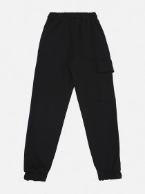 Штаны спортивные для мальчика  цвет черный ЦБ-00290762 модель ЦБ-00290762 Фото