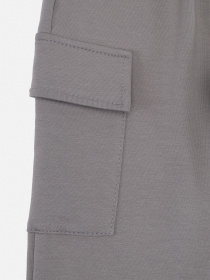 Штани спортивні для хлопчика  колір сірий ЦБ-00290763 модель ЦБ-00290763 Фото