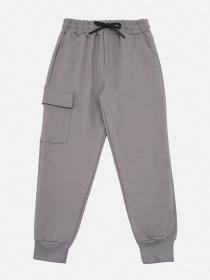 Штани спортивні для хлопчика  колір сірий ЦБ-00290763 модель ЦБ-00290763 Фото