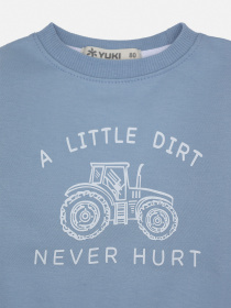 Світшот для хлопчика  колір блакитний ЦБ-00290767 модель ЦБ-00290767 Фото