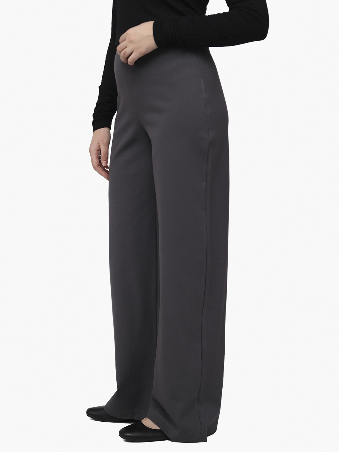 Брюки женские  цвет темно-серый ЦБ-00290883 модель ЦБ-00290883 Фото