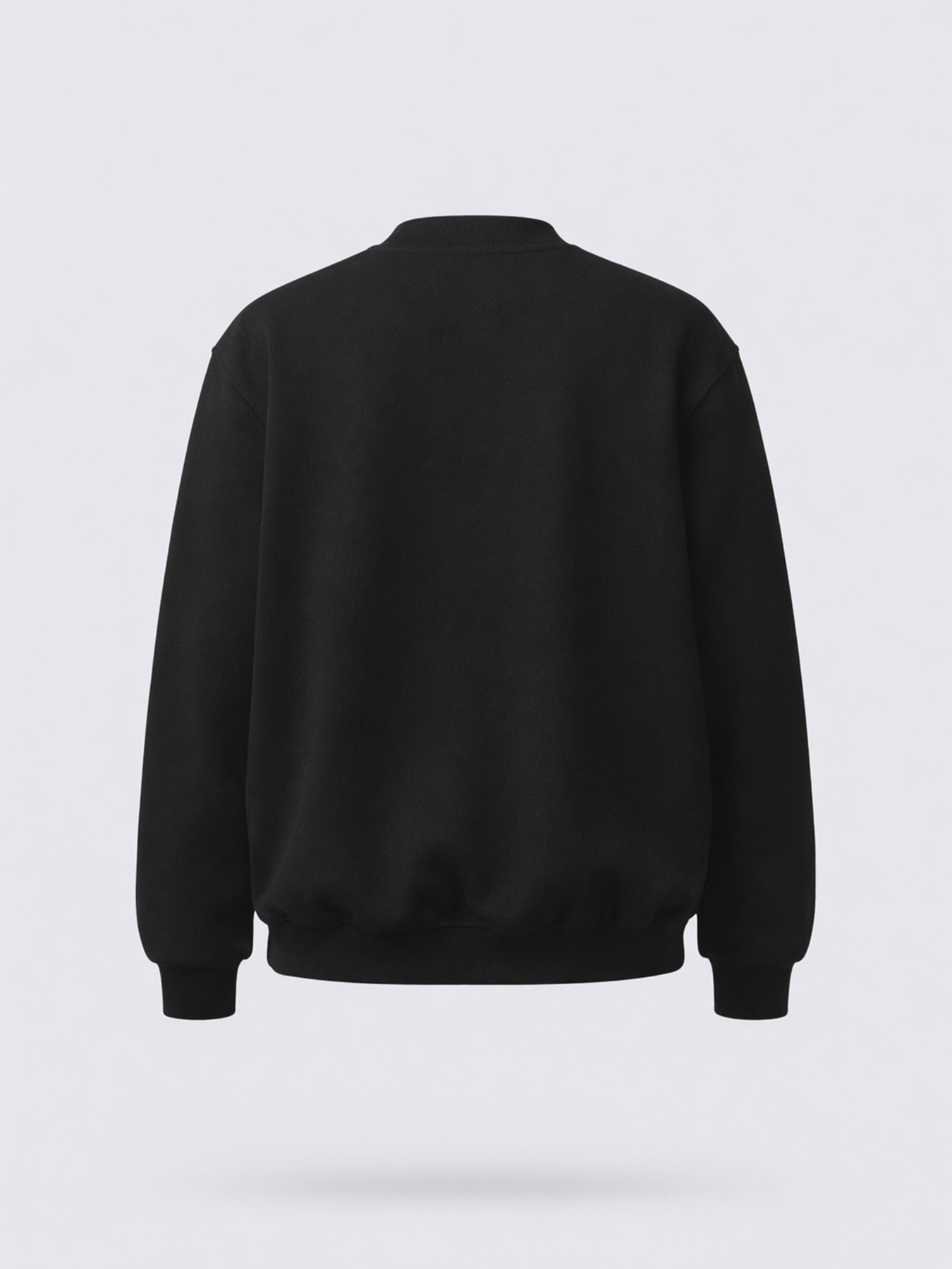 Мужская кофта на молнии  цвет черный ЦБ-00290889 модель ЦБ-00290889 Фото