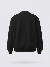 Мужская кофта на молнии  цвет черный ЦБ-00290889 модель ЦБ-00290889 Фото