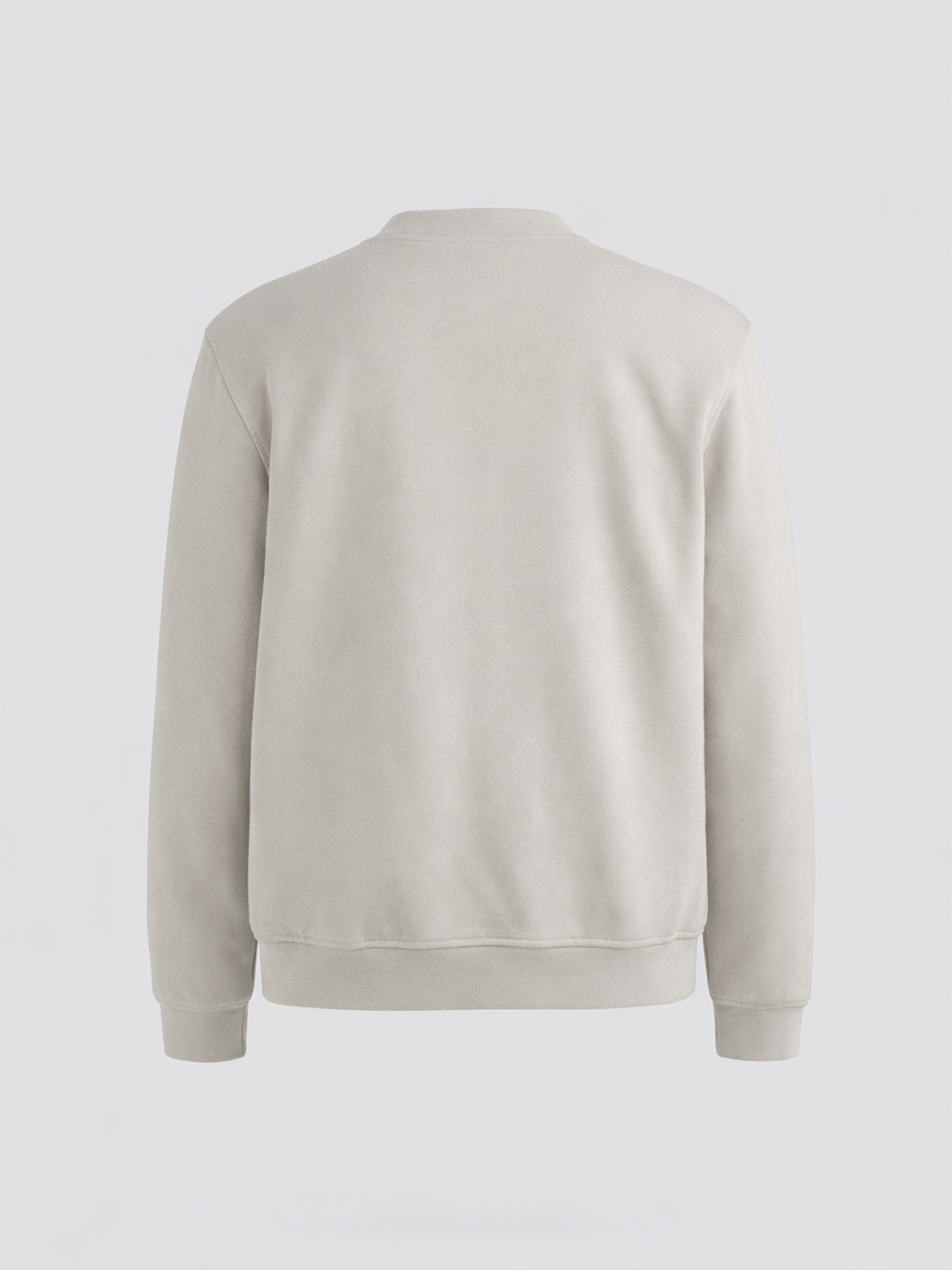 Мужская кофта на молнии  цвет серый ЦБ-00290890 модель ЦБ-00290890 Фото