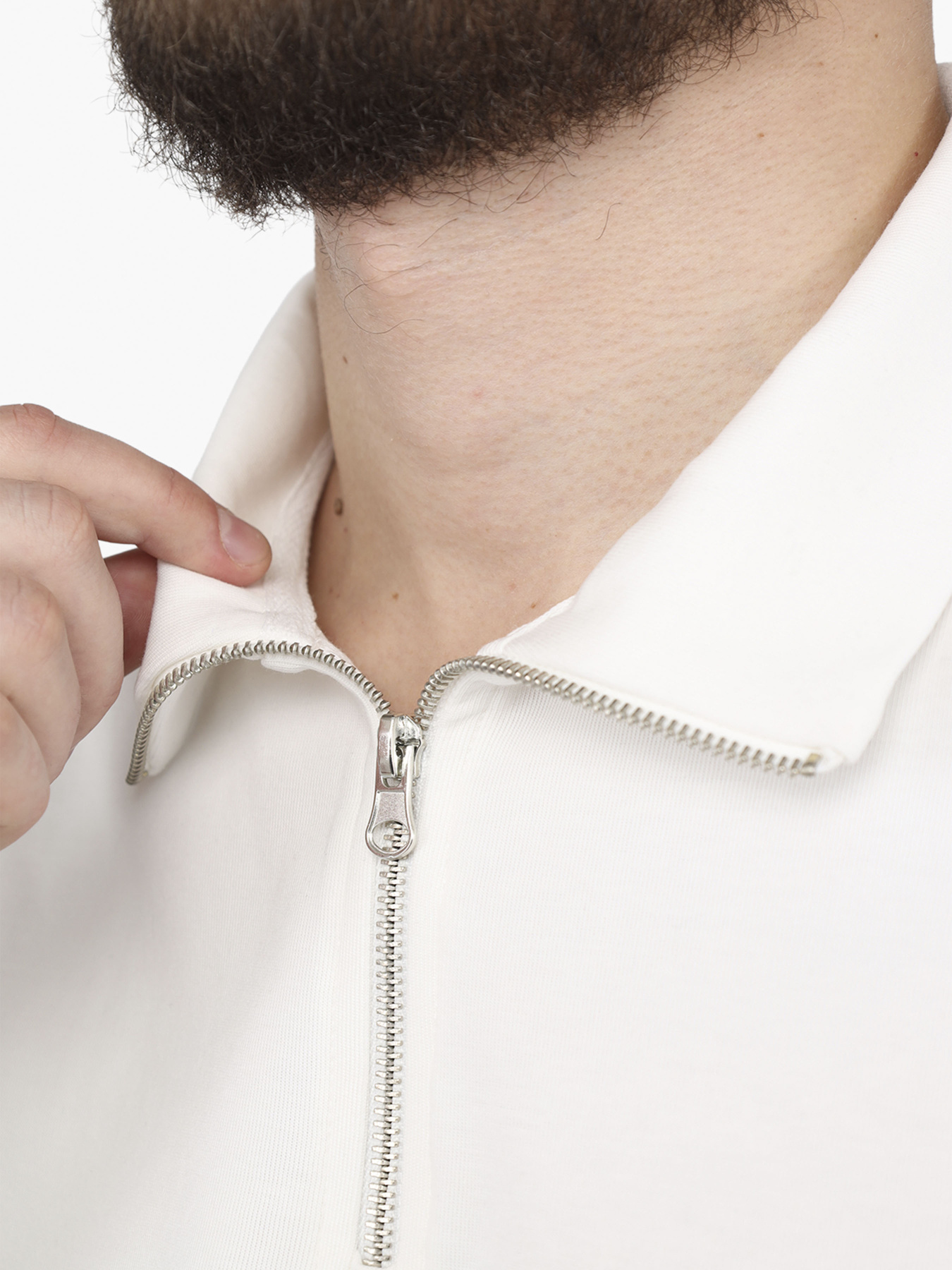 Світшот чоловічий  колір молочний ЦБ-00291037 модель ЦБ-00291037 Фото