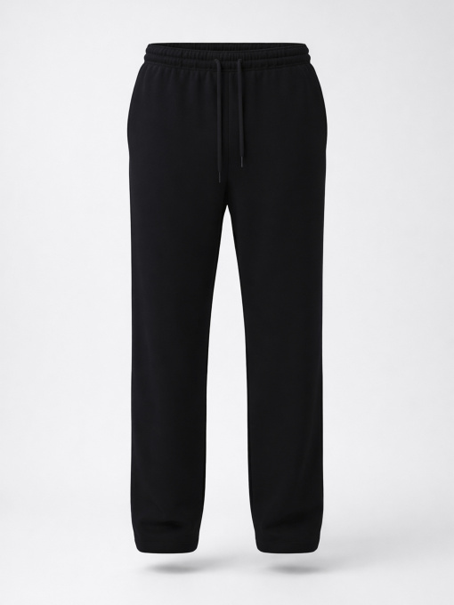 Штани спортивные мужские цвет черный ЦБ-00291042 модель ЦБ-00291042 Фото