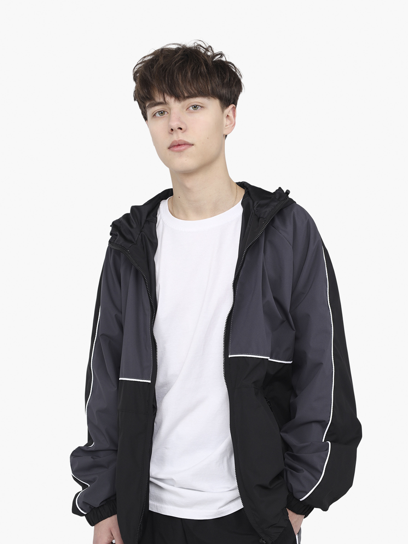 Вітровка чоловіча  колір чорний ЦБ-00291109 модель ЦБ-00291109 Фото