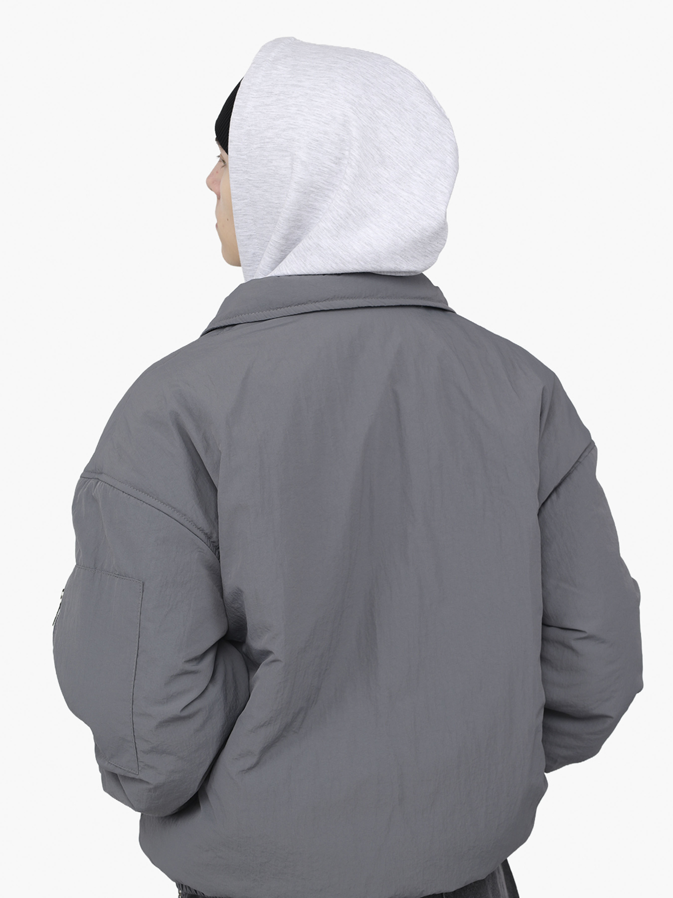 Куртка чоловіча  колір сірий ЦБ-00291112 модель ЦБ-00291112 Фото