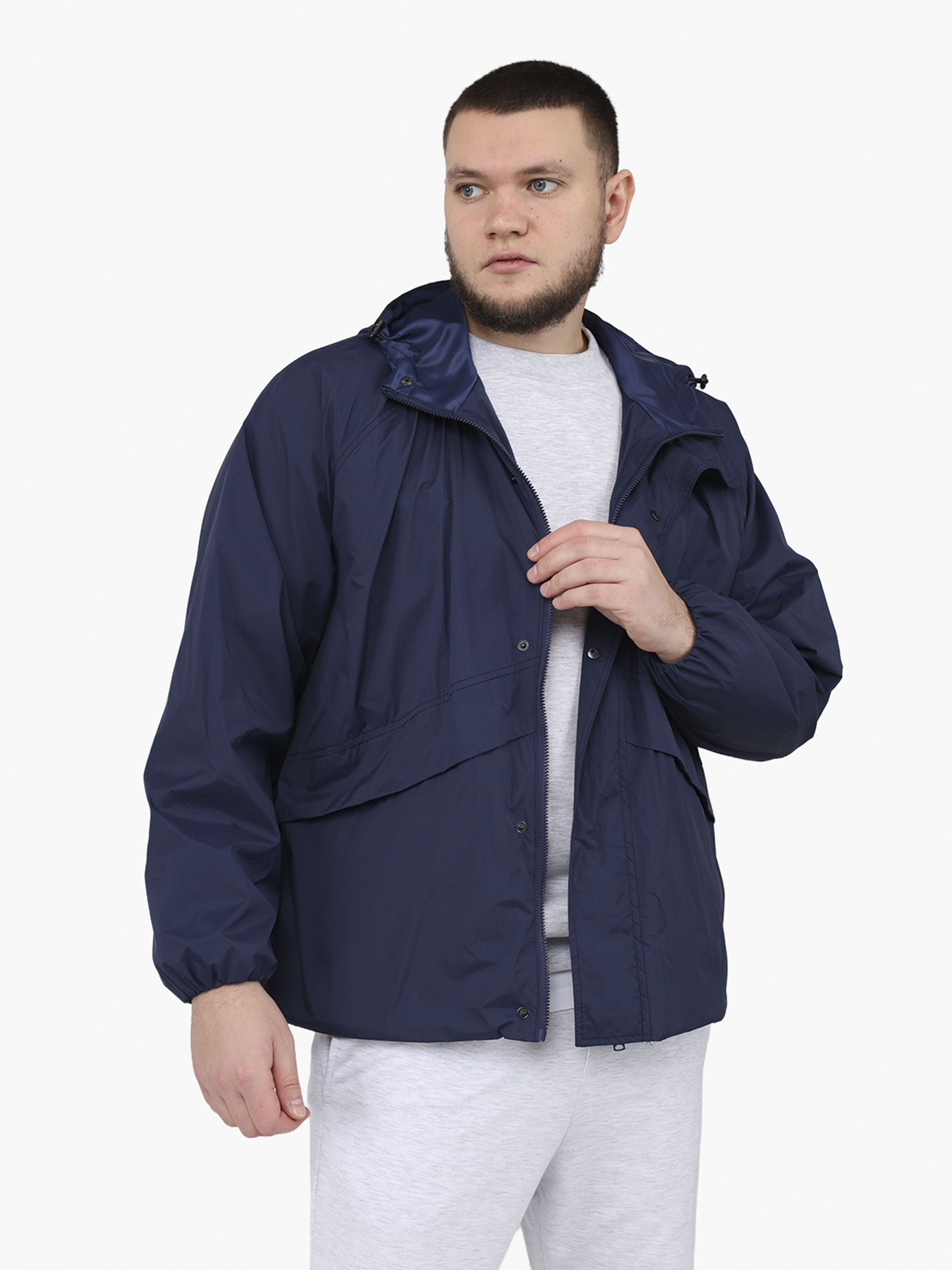 Ветровка мужская  цвет синий ЦБ-00291113 модель ЦБ-00291113 Фото