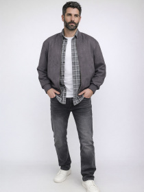 Куртка мужская  цвет серый ЦБ-00291305 модель ЦБ-00291305 Фото