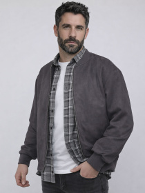 Куртка мужская  цвет серый ЦБ-00291305 модель ЦБ-00291305 Фото