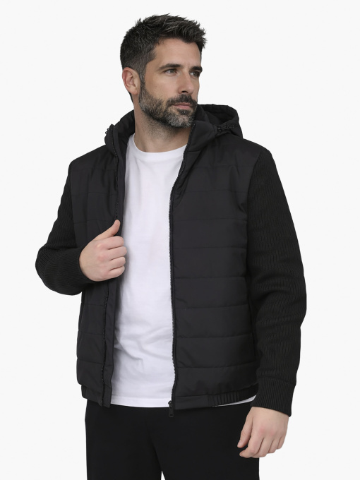 Куртка мужская  цвет черный ЦБ-00291306 модель ЦБ-00291306 Фото