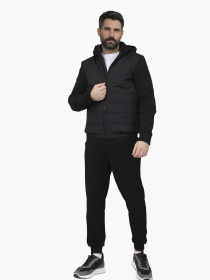 Куртка чоловіча  колір чорний ЦБ-00291306 модель ЦБ-00291306 Фото