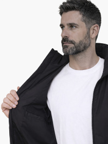 Куртка чоловіча  колір чорний ЦБ-00291306 модель ЦБ-00291306 Фото