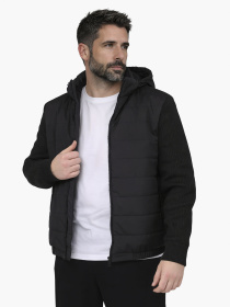 Куртка чоловіча  колір чорний ЦБ-00291306 модель ЦБ-00291306 Фото