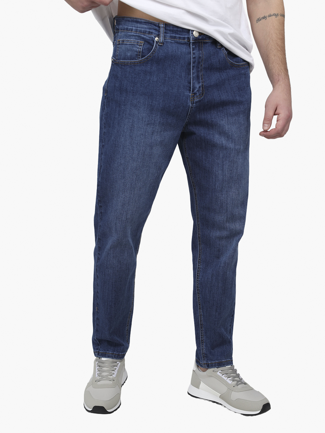 Джинсы carrot мужские  цвет синий ЦБ-00291872 модель ЦБ-00291872 Фото