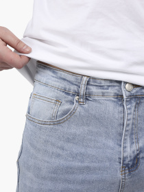 Джинсы carrot мужские  цвет голубой ЦБ-00291873 модель ЦБ-00291873 Фото