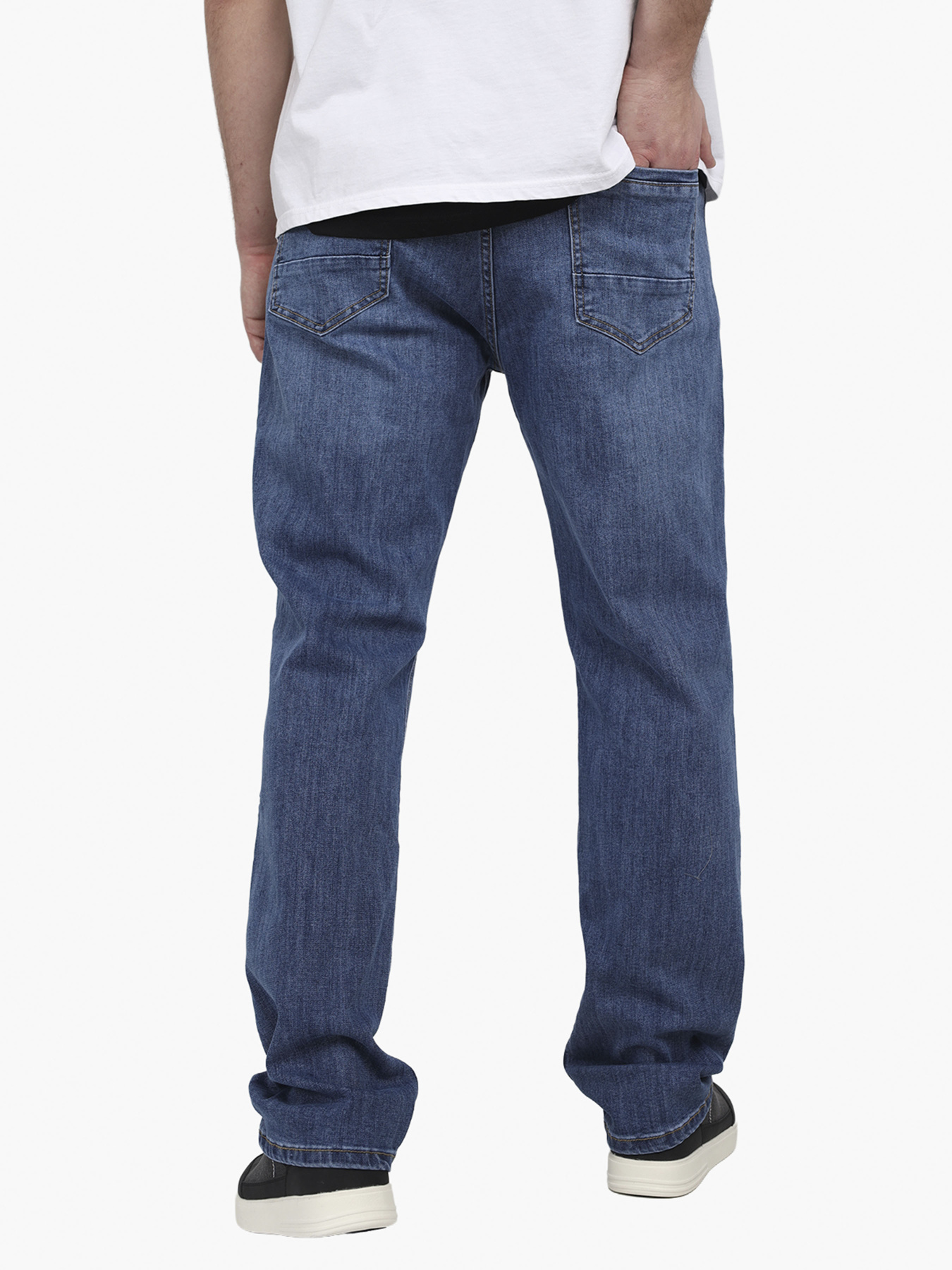 Джинсы regular мужские  цвет синий ЦБ-00291876 модель ЦБ-00291876 Фото