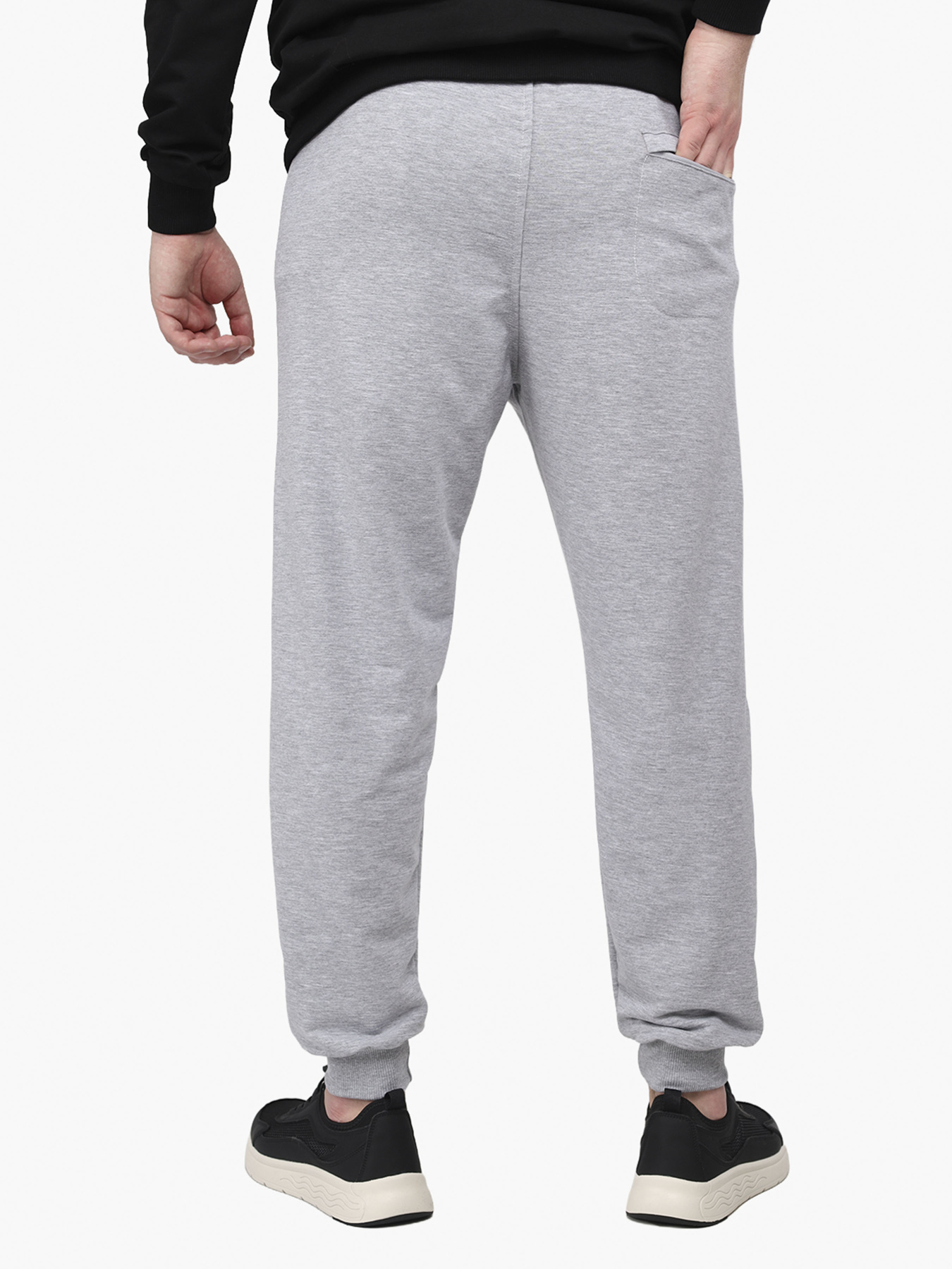 Штани спортивні чоловічі  колір світло-сірий ЦБ-00291969 модель ЦБ-00291969 Фото