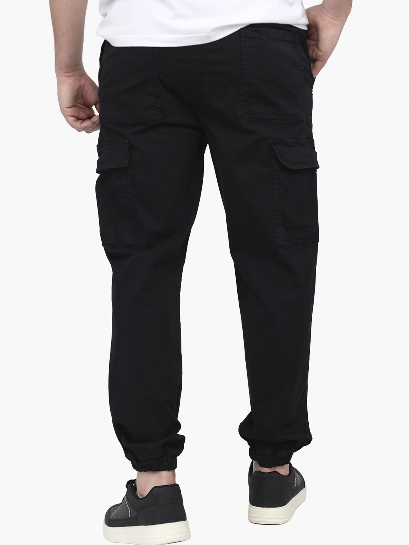 Джогери чоловічі  колір чорний ЦБ-00291976 модель ЦБ-00291976 Фото