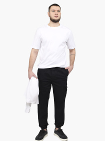 Джогери чоловічі  колір чорний ЦБ-00291976 модель ЦБ-00291976 Фото