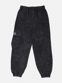 Штани спортивні для хлопчика  колір чорний ЦБ-00291984 модель ЦБ-00291984 Фото