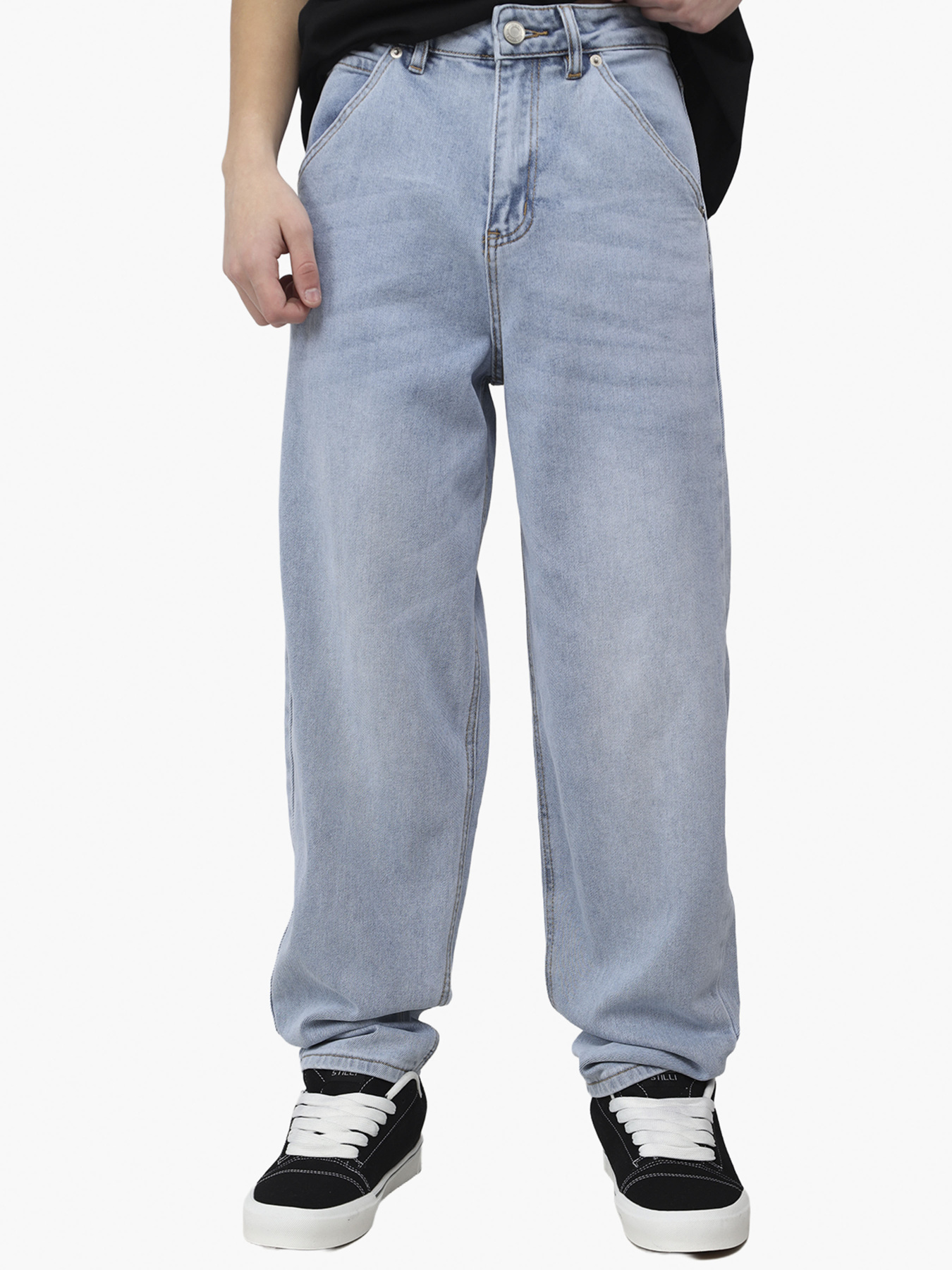 Джинсы skater мужские  цвет голубой ЦБ-00292367 модель ЦБ-00292367 Фото