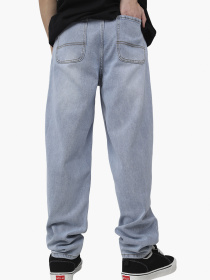 Джинсы skater мужские  цвет голубой ЦБ-00292367 модель ЦБ-00292367 Фото