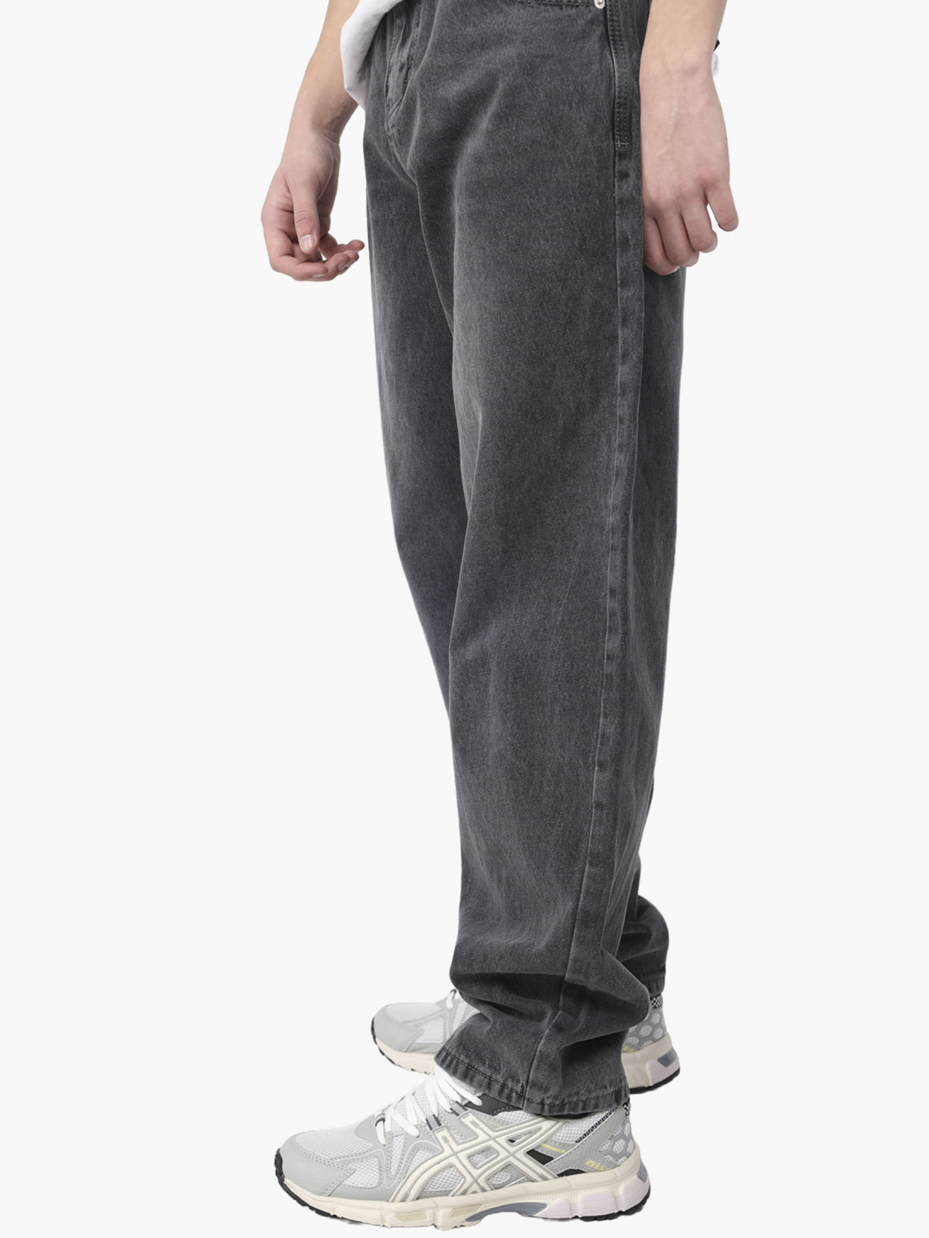 Джинси baggy чоловічі  колір сірий ЦБ-00292371 модель ЦБ-00292371 Фото