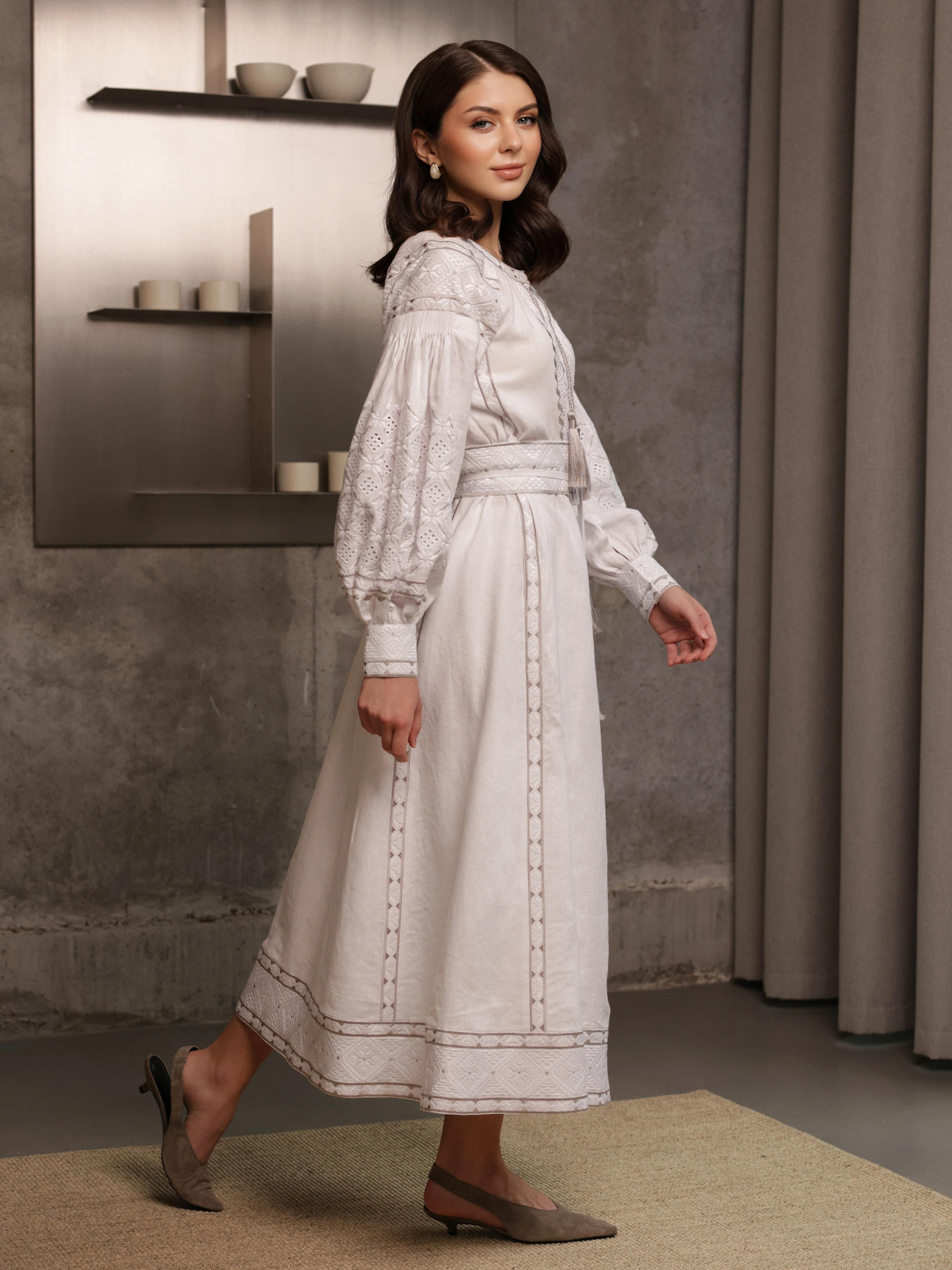 Вишита сукня Golden Trinity модель LIRA08 Фото