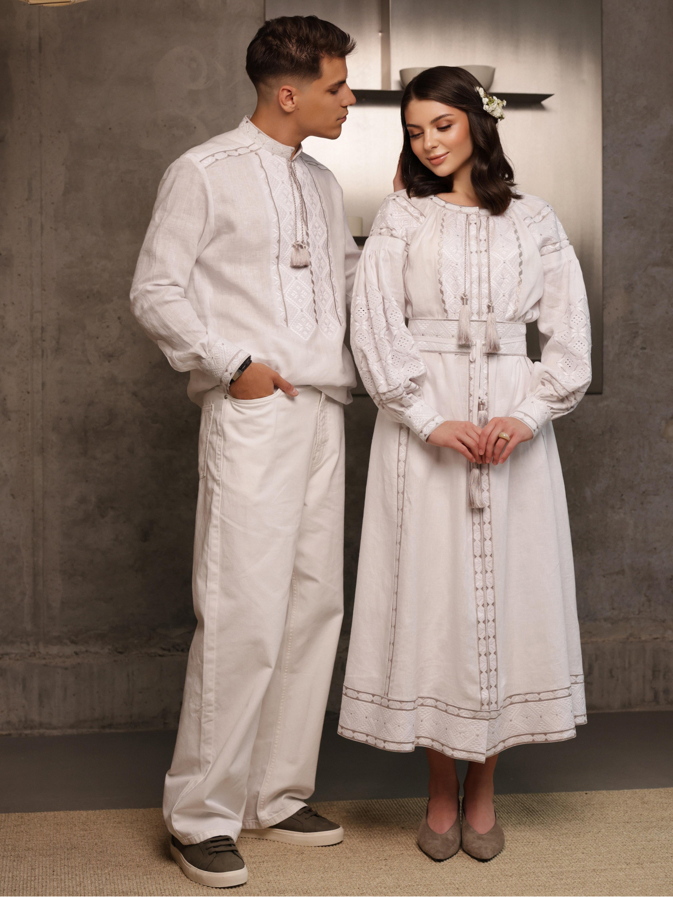 Вишита сукня Golden Trinity модель LIRA08 Фото