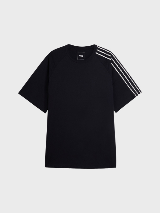 Футболка Y-3 RAW EDGE 3 STRIPES SHORT SLEEVE модель KQ9793 Фото