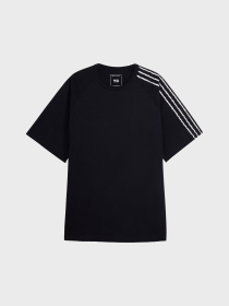 Футболка Y-3 RAW EDGE 3 STRIPES SHORT SLEEVE модель KQ9793 Фото